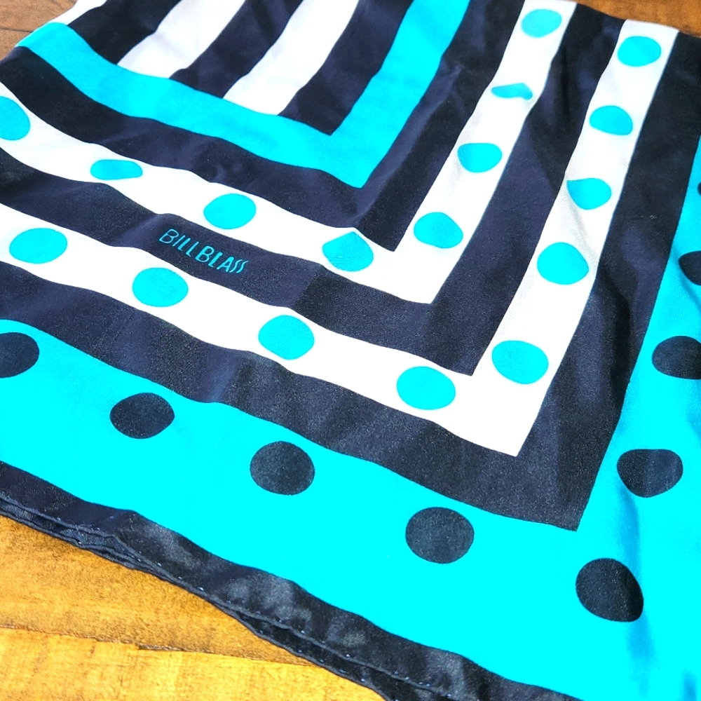 Bill Blass Silk Scarf